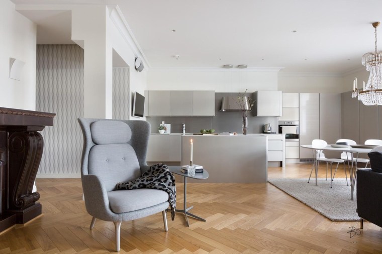 etuovi moderni olohuone